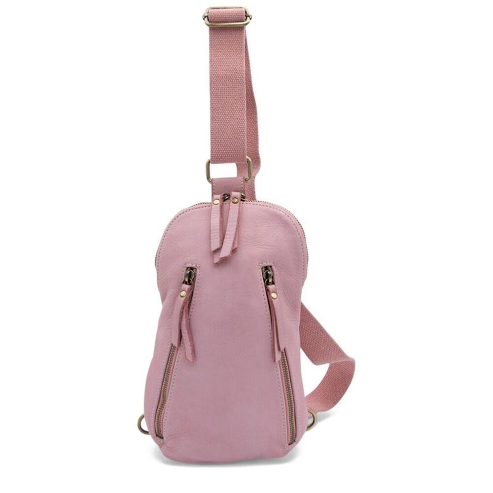 Bolsa Nova Logan Leather Sling Bag